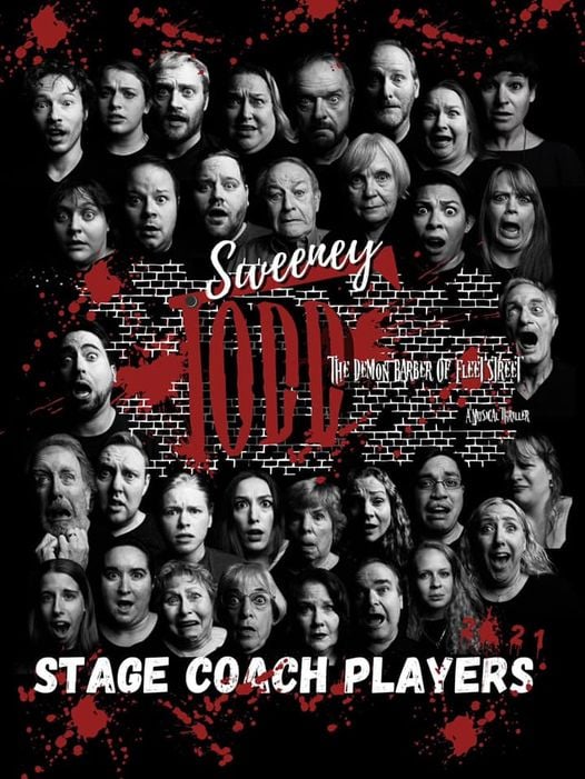 Stage Coach Players Presents Sweeney Todd October 14 - 24, 2021